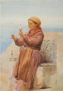 A Girl of Sorrento (bc, kynä ja wc paperilla)